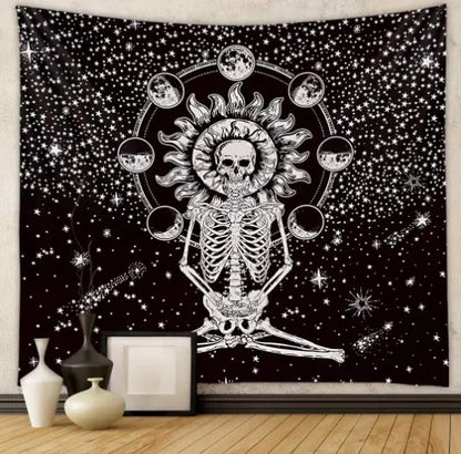 Skull Fleece Blanket - Cozy Throw