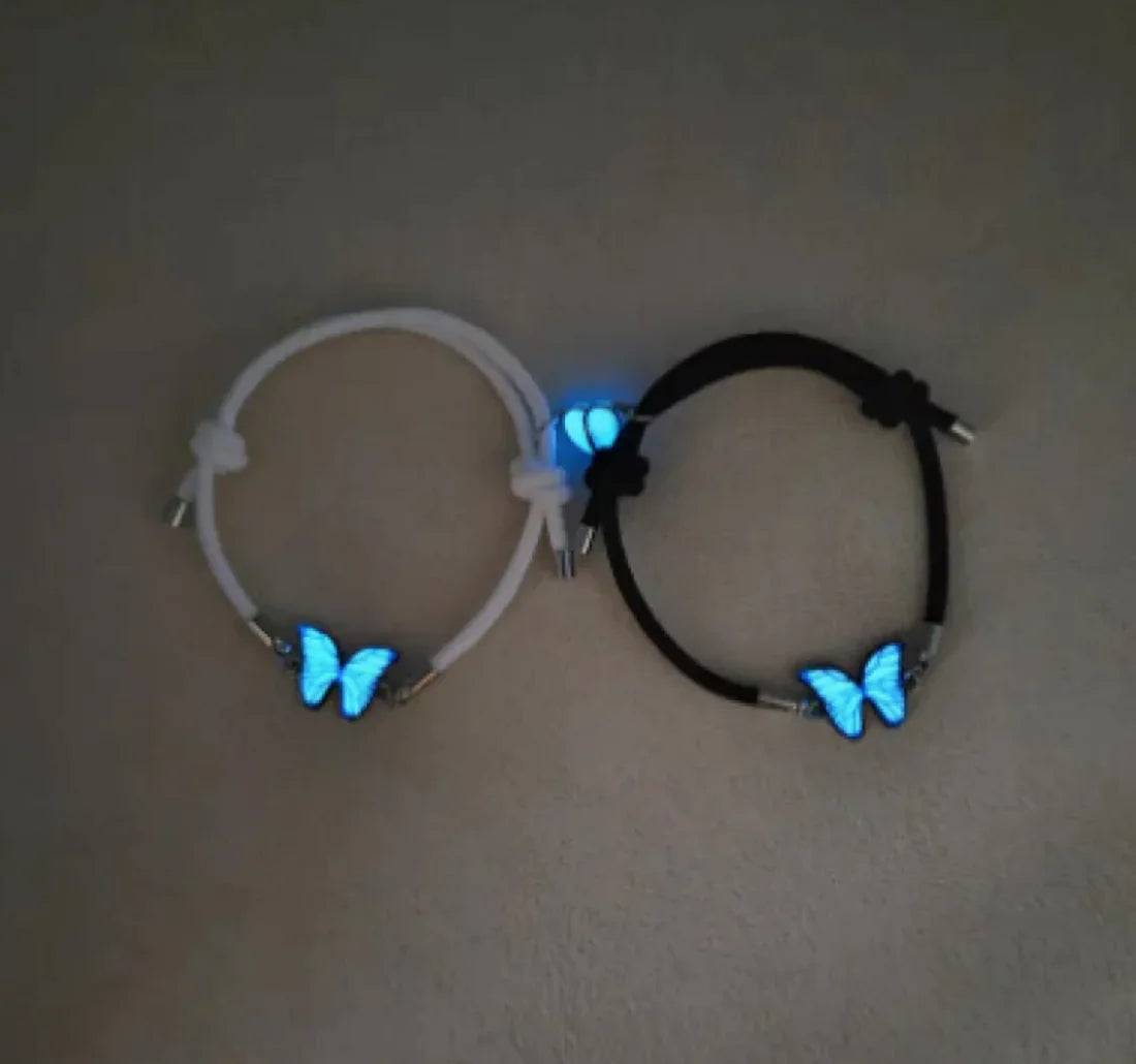Glow-in-the-Dark Butterfly Jewelry Set - Mystic Edge