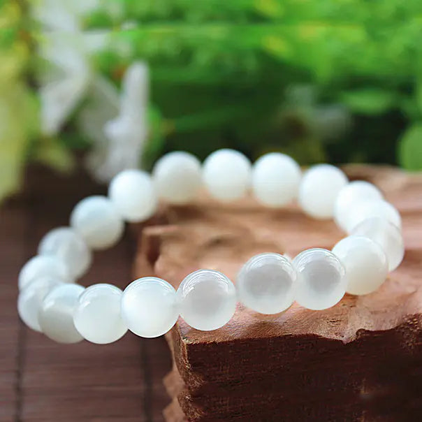 Natural Moonstone Bracelet (Moonstone Jewelry) - Mystic Edge