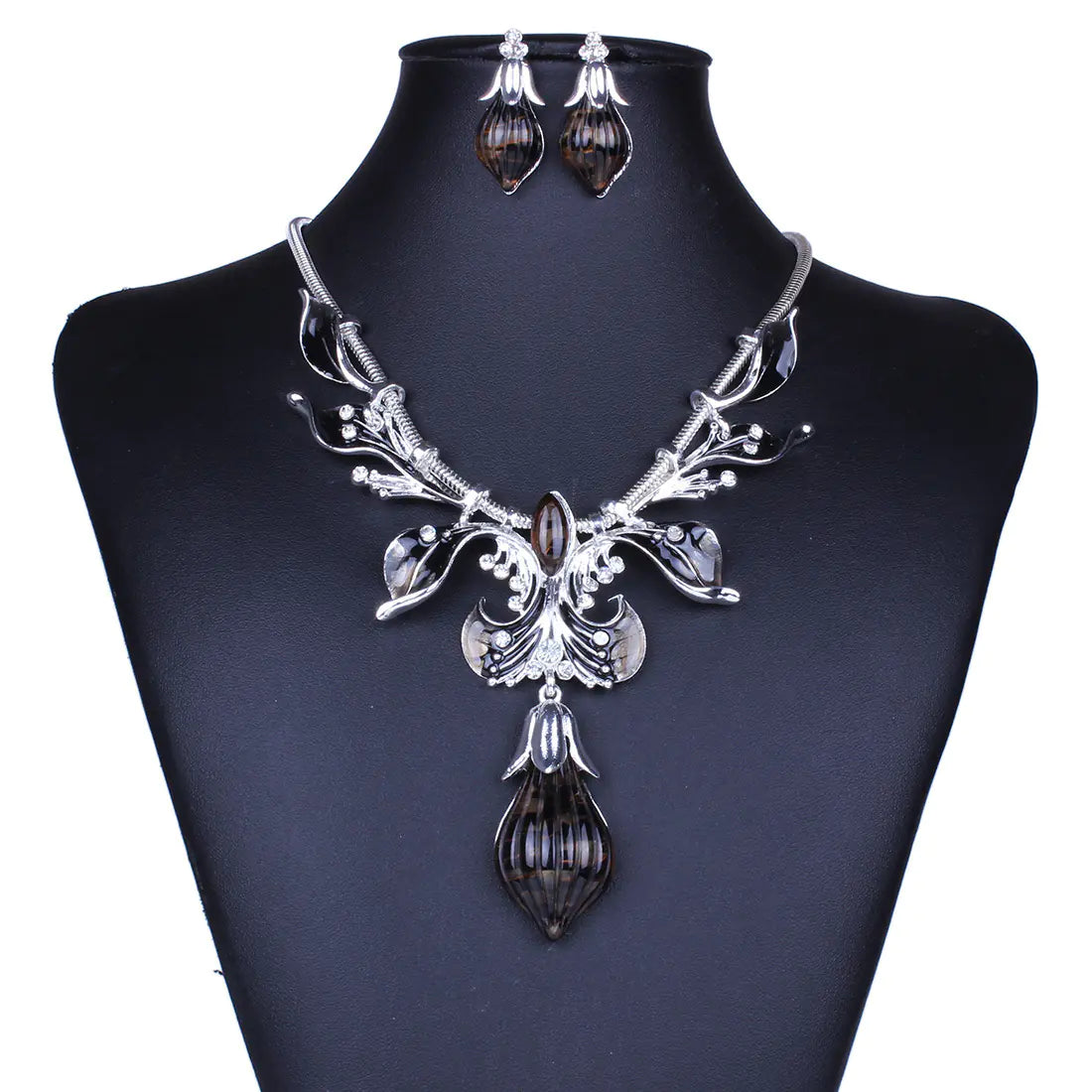 European Style Dripping Oil Bridal Jewelry Set - Mystic Edge