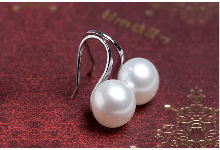Chic Pearl Stud Earrings with Luxury Gift Box - Mystic Edge