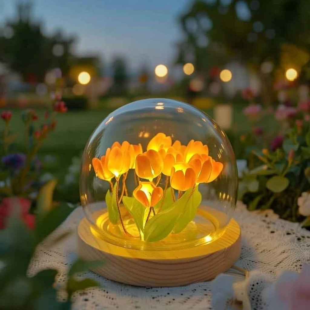 Handmade Tulip Night Light