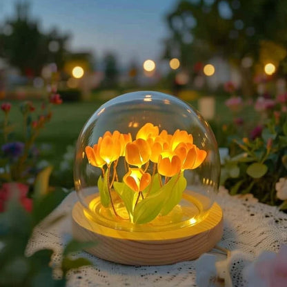 Handmade Tulip Night Light