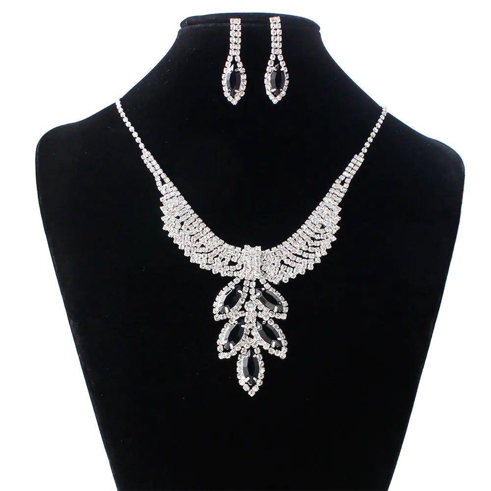 Bridal Jewelry Set - Necklace & Earrings - Mystic Edge