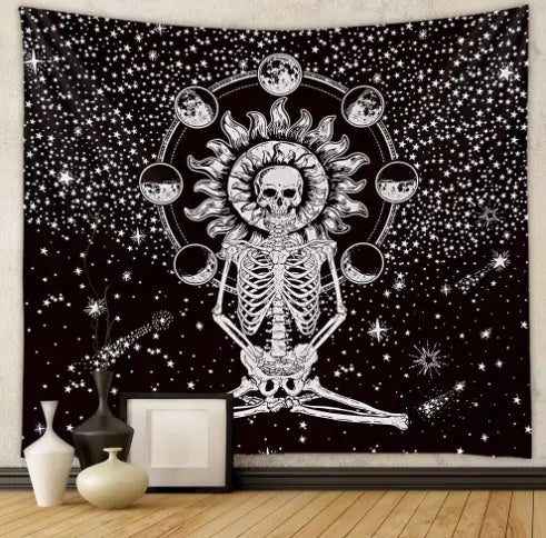 Skull Fleece Blanket - Cozy Throw