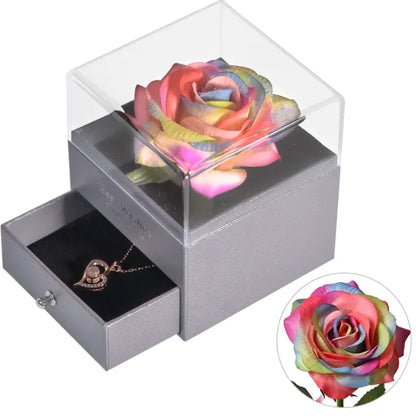 Valentine Eternal Rose Jewelry Gift Box
