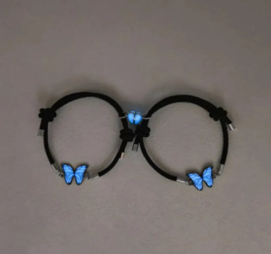 Glow-in-the-Dark Butterfly Jewelry Set - Mystic Edge