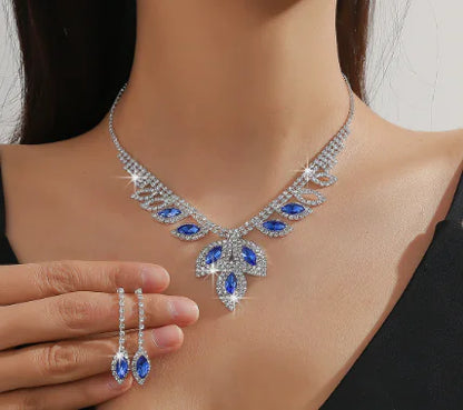 Bridal Jewelry Set - Necklace & Earrings - Mystic Edge