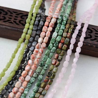Handmade DIY Jewelry Accessories with Square Beads