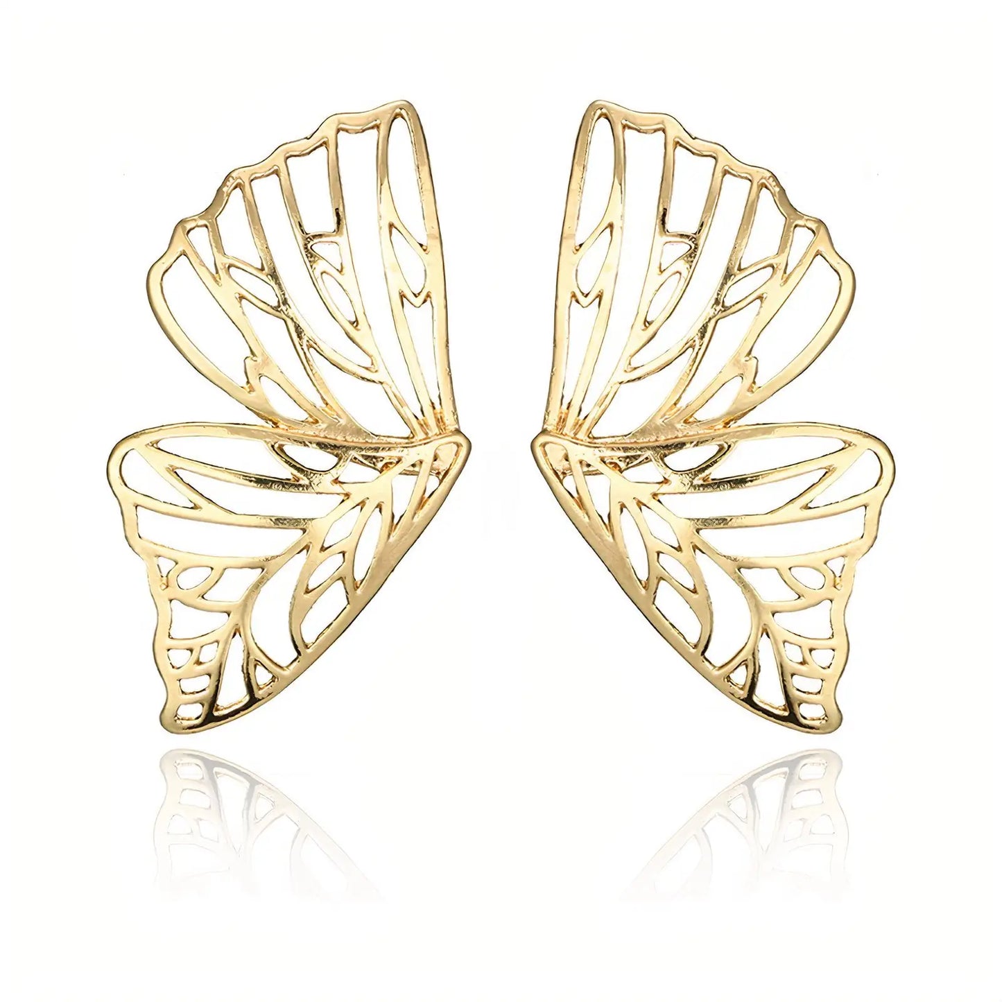 Butterfly -Gold Earrings - Mystic Edge