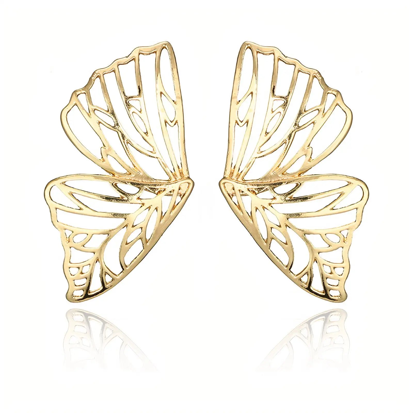 Butterfly -Gold Earrings - Mystic Edge