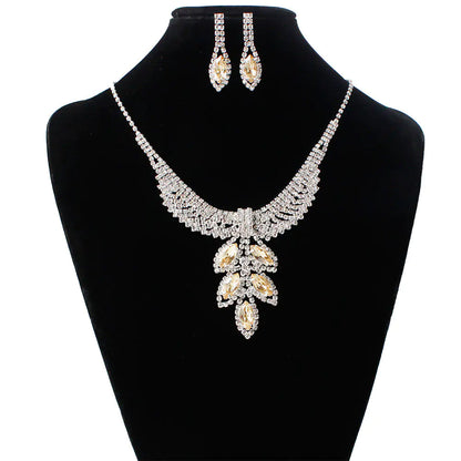 Bridal Jewelry Set - Necklace & Earrings - Mystic Edge
