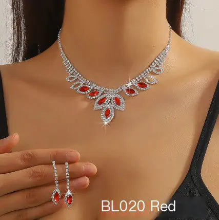 Bridal Jewelry Set - Necklace & Earrings - Mystic Edge
