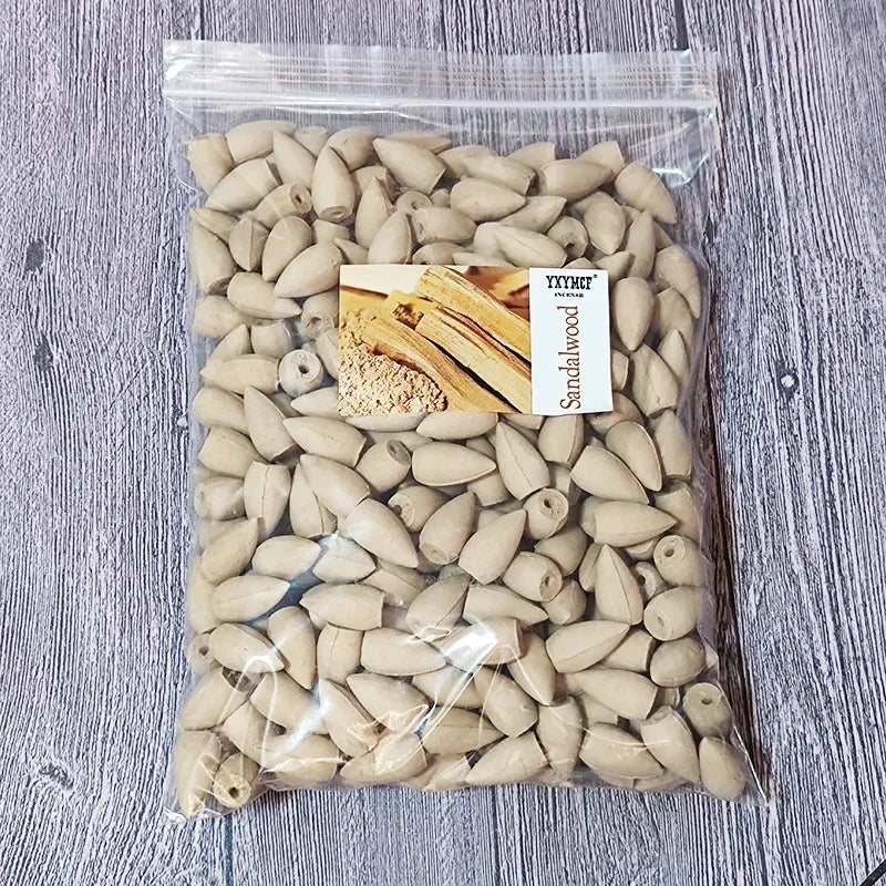 Premium Natural Backflow Incense Cones (120+ Piece Mega-Value Pack)