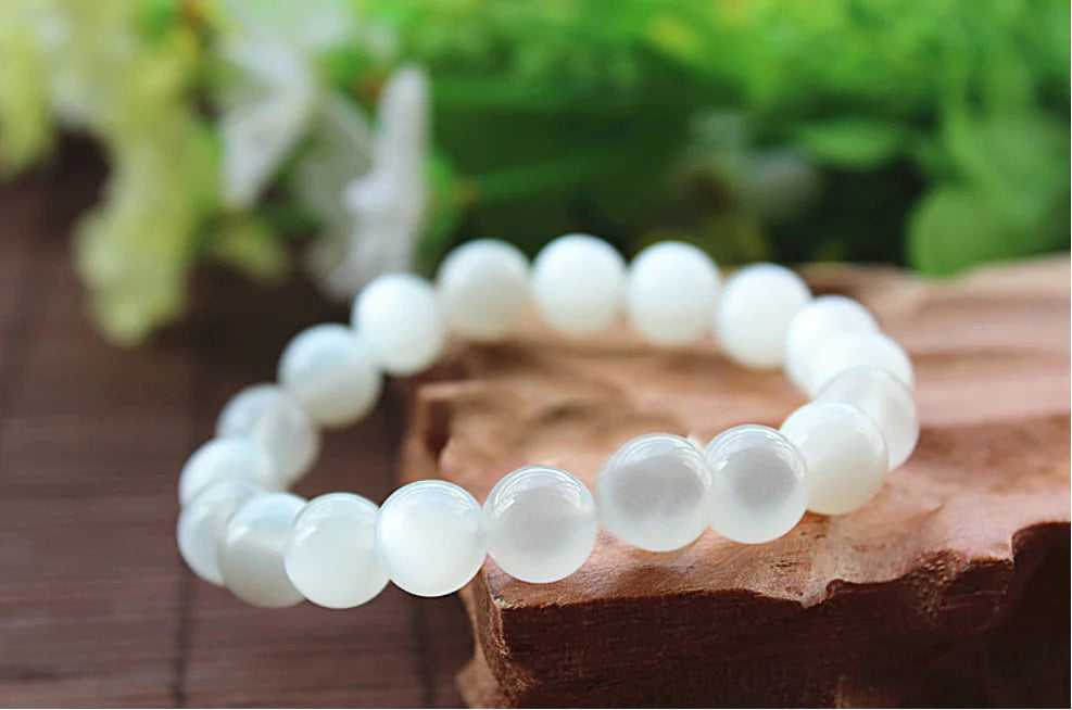 Natural Moonstone Bracelet (Moonstone Jewelry) - Mystic Edge