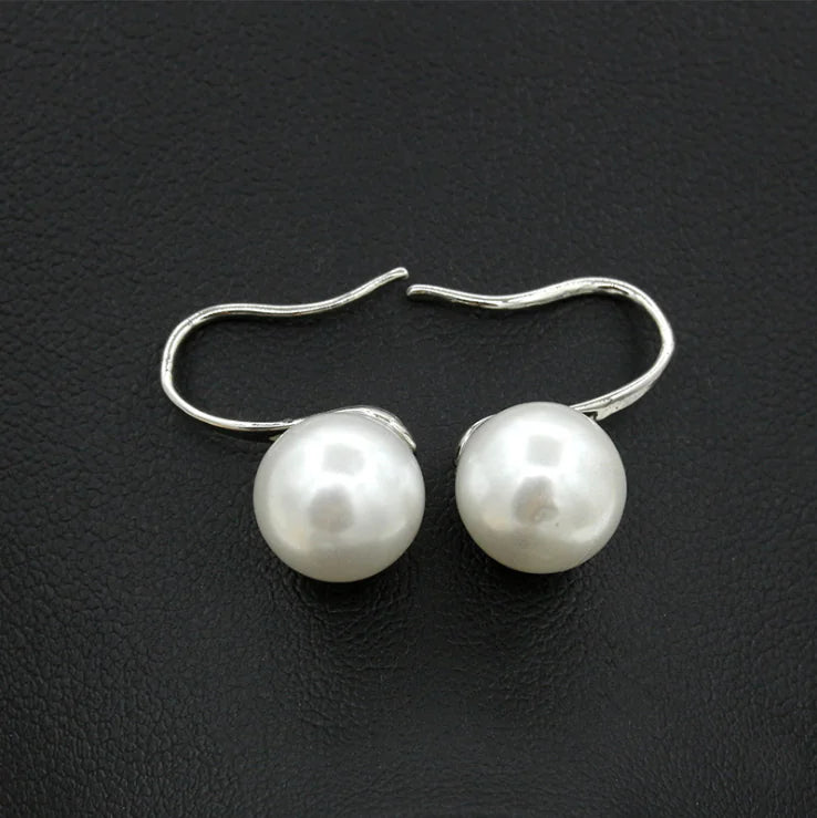 Chic Pearl Stud Earrings with Luxury Gift Box - Mystic Edge