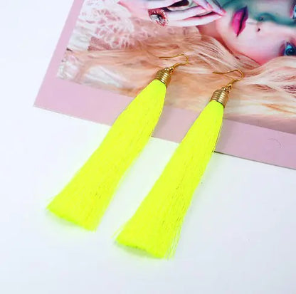 Tassel Earrings - Long Dangle Jewelry