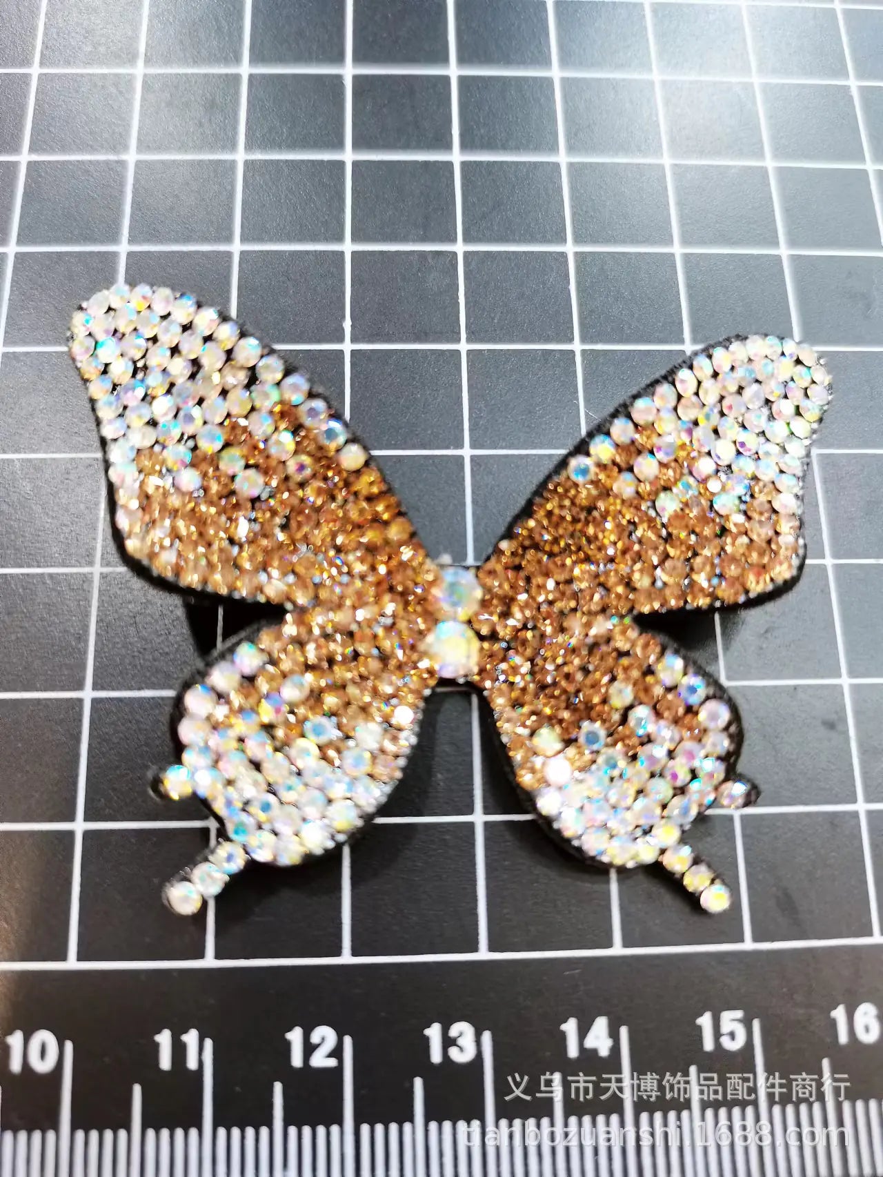 Rhinestone Butterfly Hair Clips and Accessories Set - Mystic Edge