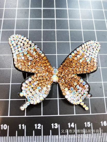Rhinestone Butterfly Hair Clips and Accessories Set - Mystic Edge
