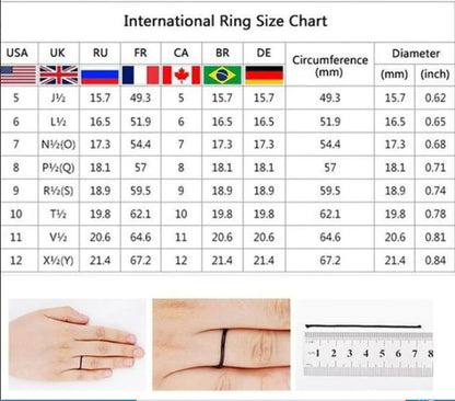 Zircon Ring, Fashion Jewelry, European Style Ring