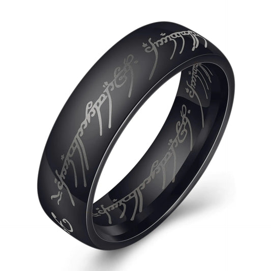 Stainless Steel Ring, Supreme Magic Ring, Black Gold Set - Mystic Edge