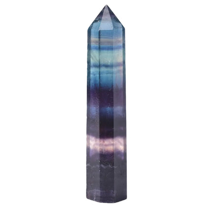 Natural Crystal Fluorite Raw Stone Office Decor Piece
