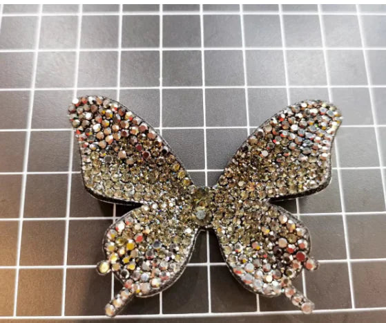 Rhinestone Butterfly Hair Clips and Accessories Set - Mystic Edge