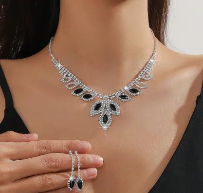 Bridal Jewelry Set - Necklace & Earrings - Mystic Edge