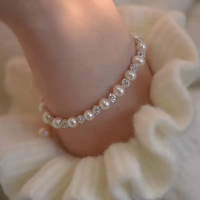 Handmade Freshwater Pearl Bracelet - Mystic Edge