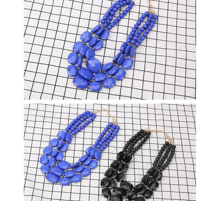 Flower Necklace Jewelry Set