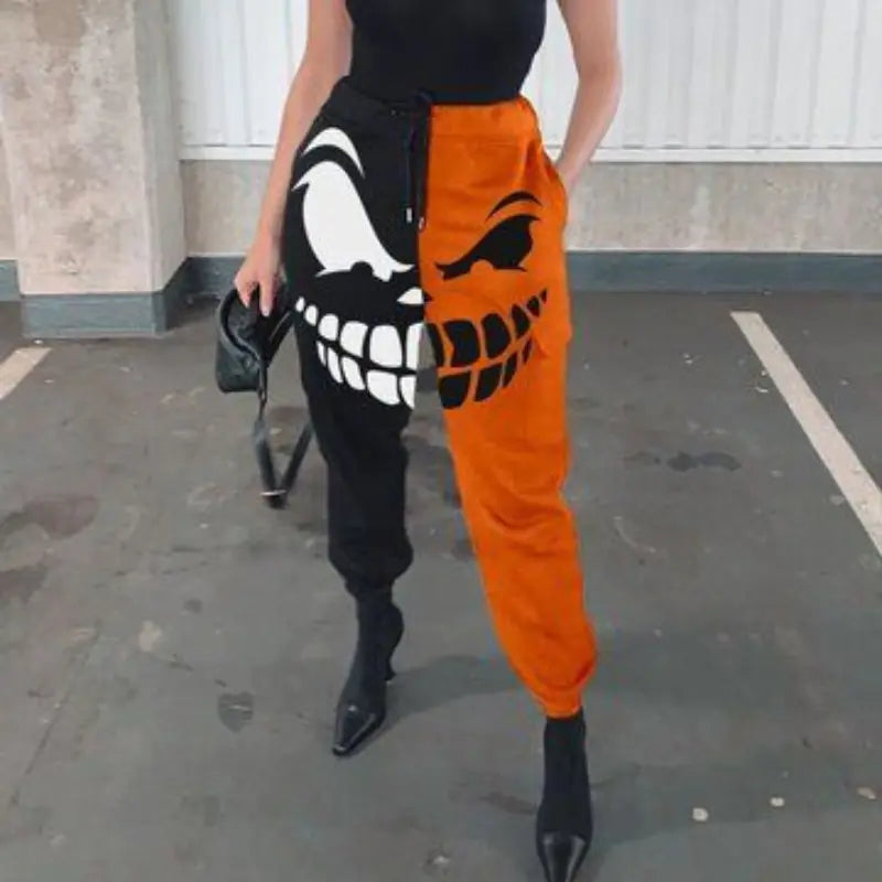 Trendy Loose-Fitting Harem Sports Trousers for Women - Mystic Edge
