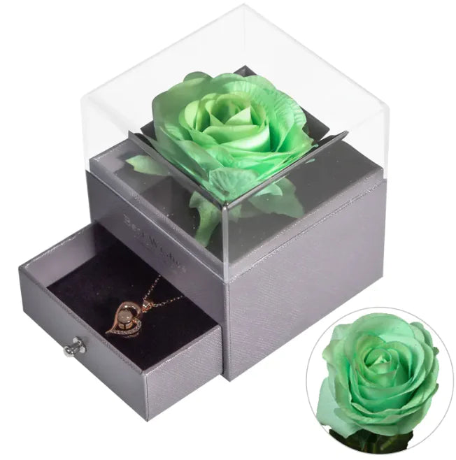 Valentine Eternal Rose Jewelry Gift Box