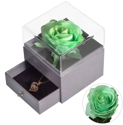Valentine Eternal Rose Jewelry Gift Box