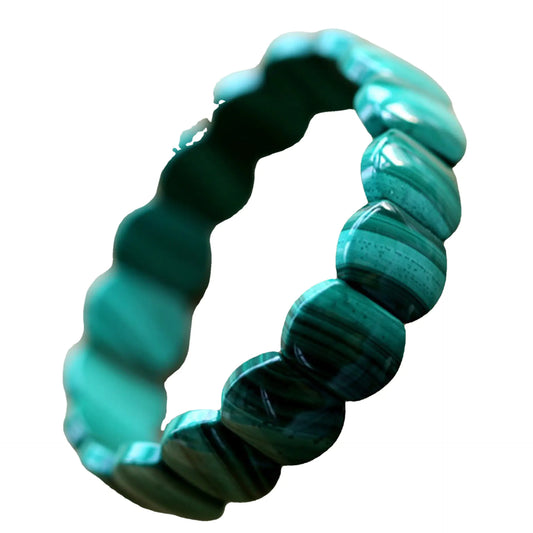 Natural Malachite Hand Row Jewelry for Women