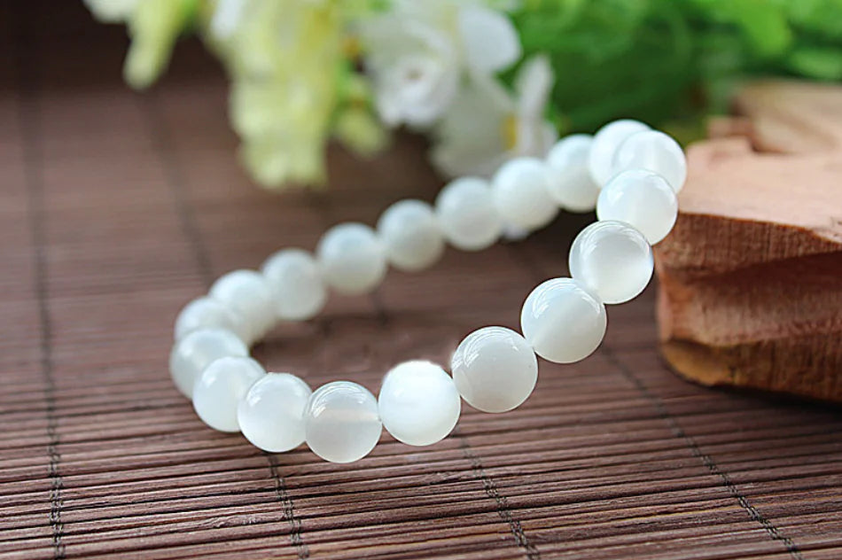 Natural Moonstone Bracelet (Moonstone Jewelry) - Mystic Edge