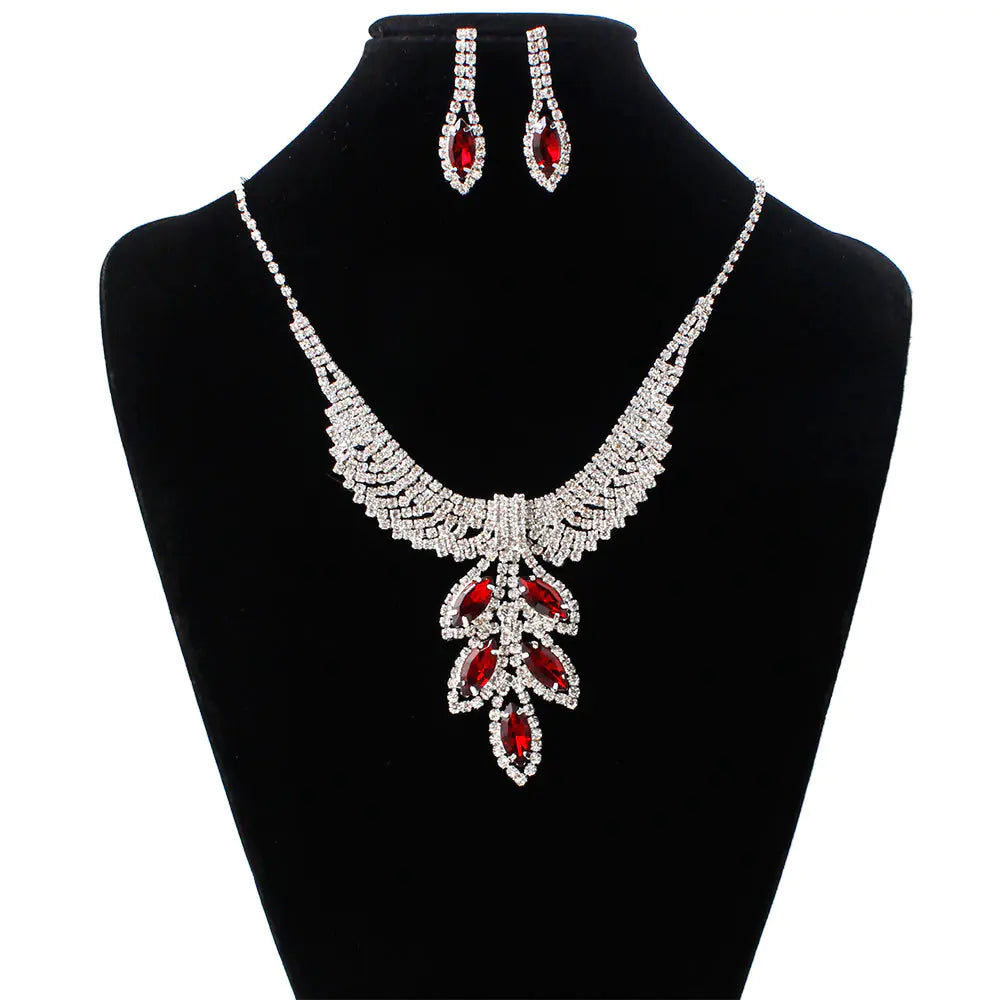 Bridal Jewelry Set - Necklace & Earrings - Mystic Edge