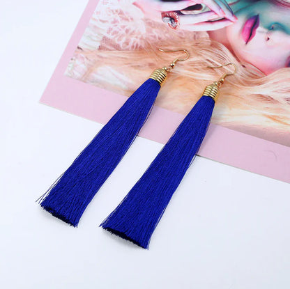 Tassel Earrings - Long Dangle Jewelry