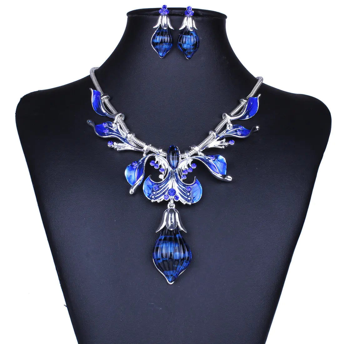 European Style Dripping Oil Bridal Jewelry Set - Mystic Edge