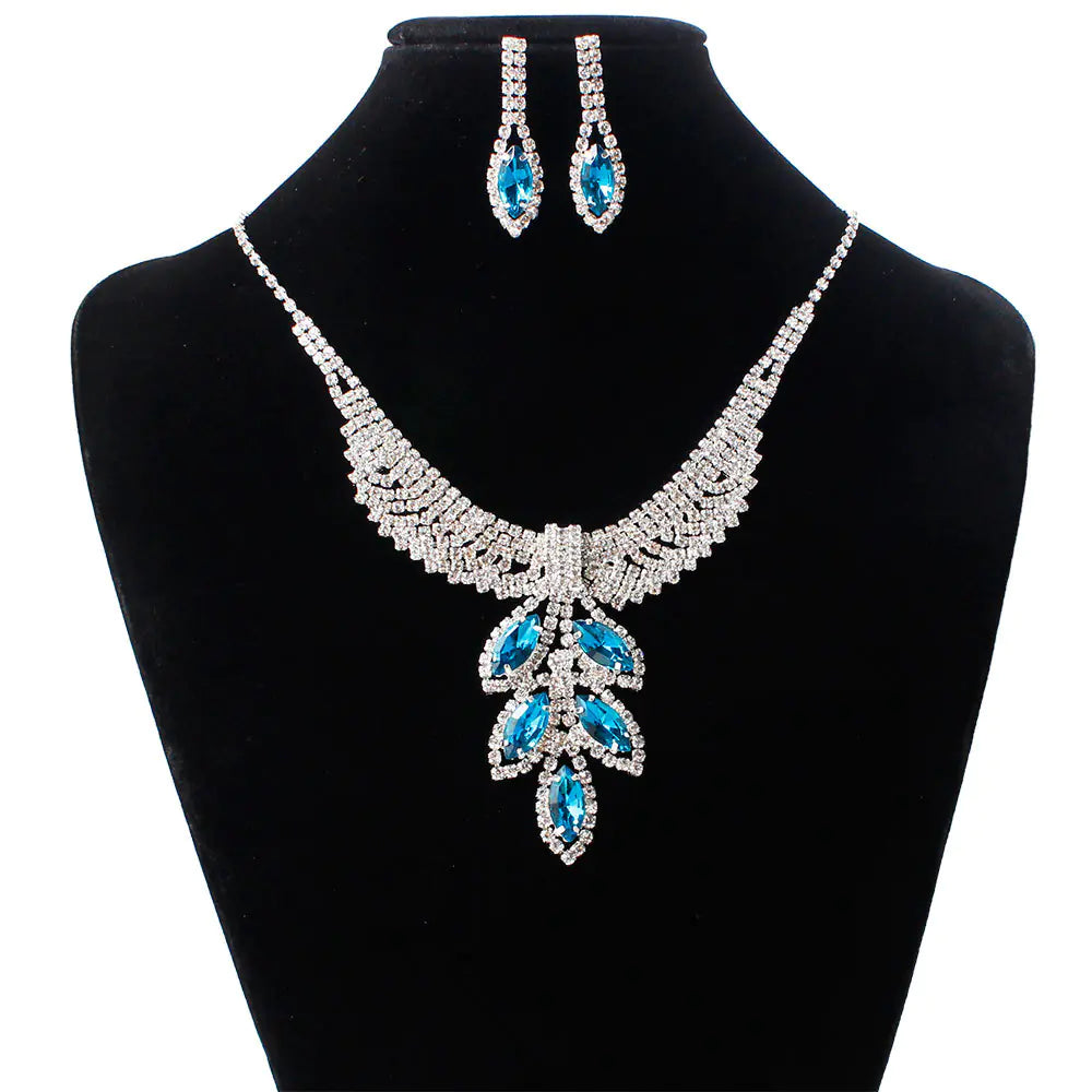 Bridal Jewelry Set - Necklace & Earrings - Mystic Edge