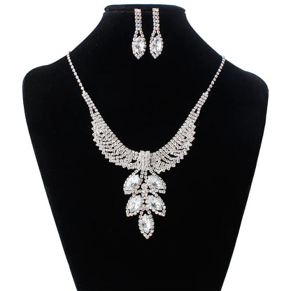 Bridal Jewelry Set - Necklace & Earrings - Mystic Edge