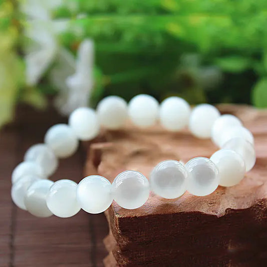 Natural Moonstone Bracelet (Moonstone Jewelry) - Mystic Edge