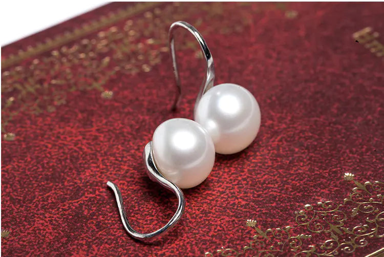 Chic Pearl Stud Earrings with Luxury Gift Box - Mystic Edge