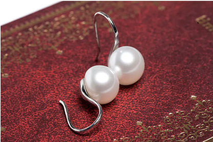 Chic Pearl Stud Earrings with Luxury Gift Box - Mystic Edge