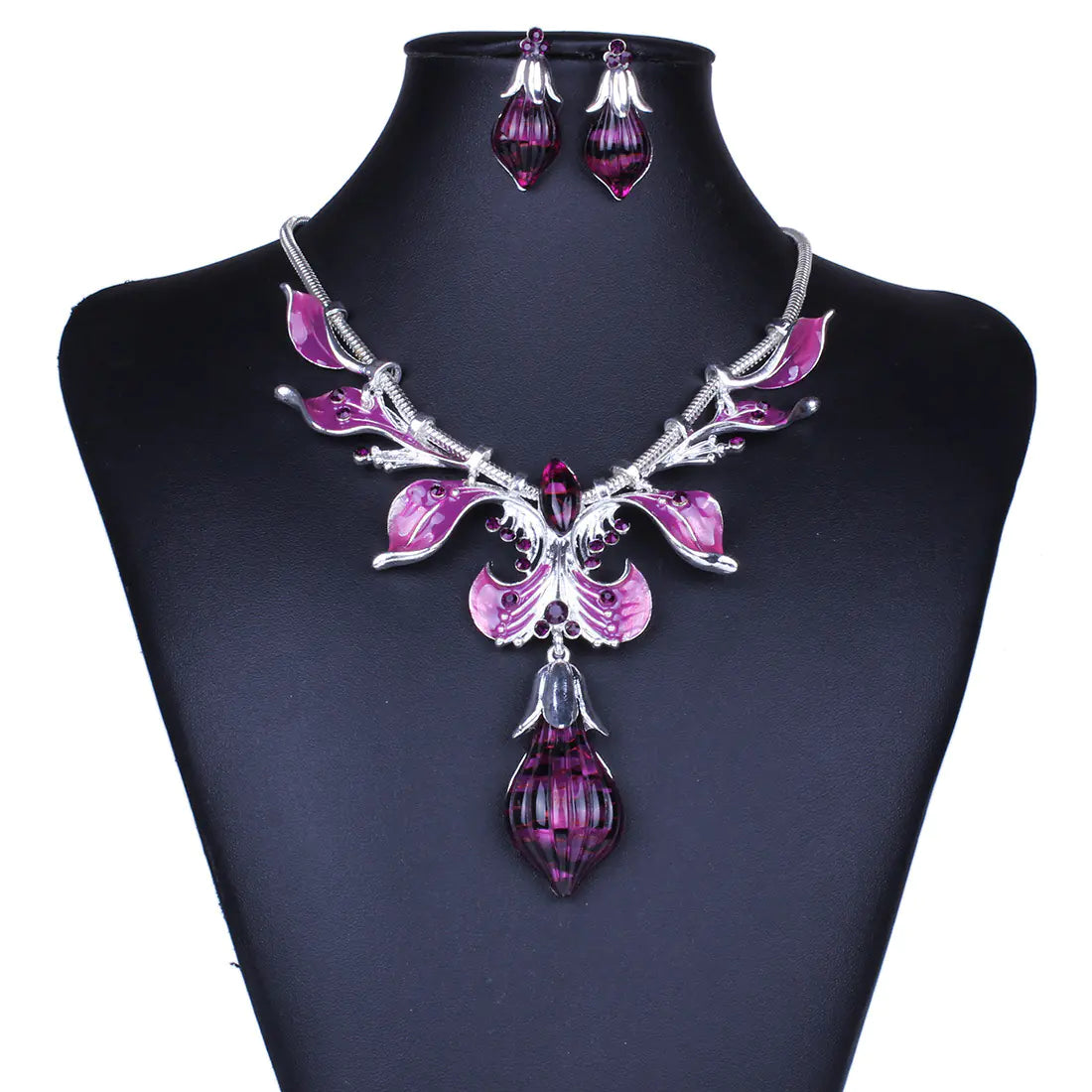 European Style Dripping Oil Bridal Jewelry Set - Mystic Edge