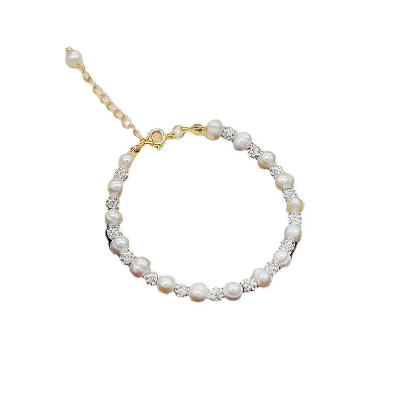 Handmade Freshwater Pearl Bracelet - Mystic Edge
